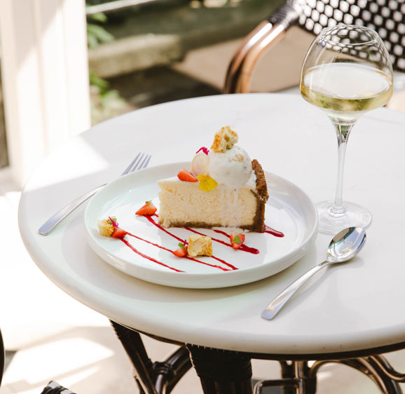 Cheesecake at The Montague Cheesecake at The Montague