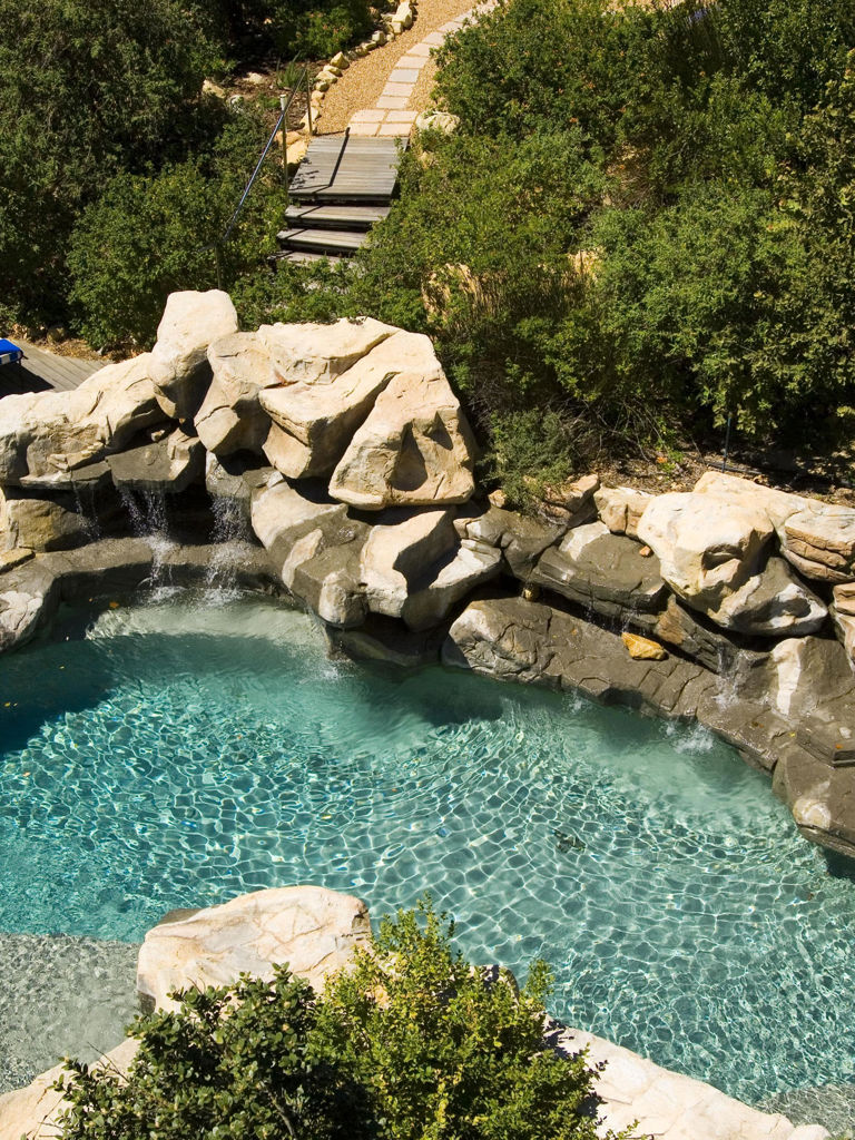 Ariel view of the Twelve Apostles Rock Pool Ariel view of the Twelve Apostles Rock Pool