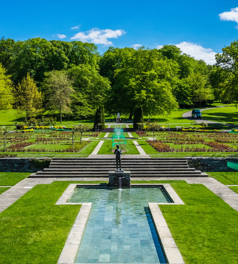 City park in Geneva, Switzerland City park in Geneva, Switzerland