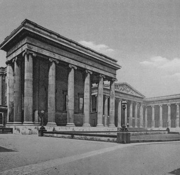 The British Museum (from Claude de la Roche Francis. London: Historic and Social. Philadelphia, PA: John C. Winston, 1901 The British Museum (from Claude de la Roche Francis. London: Historic and Social. Philadelphia, PA: John C. Winston, 1901