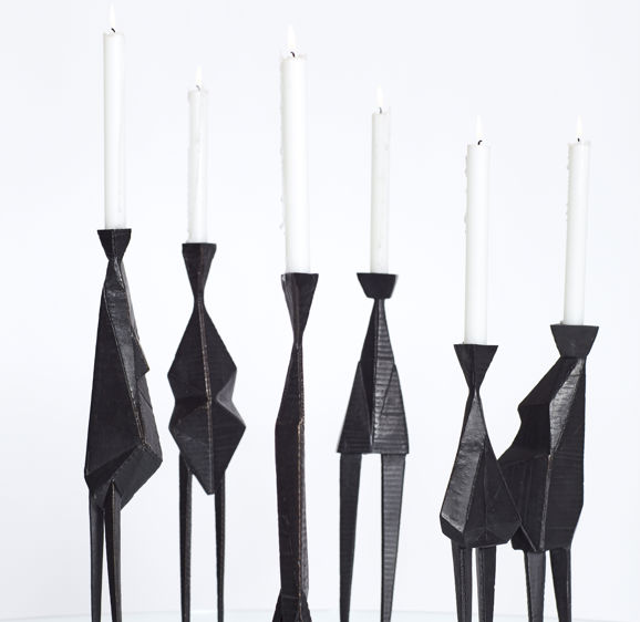 Otto du Plessis Urban Africa Candle Sticks Otto du Plessis Urban Africa Candle Sticks