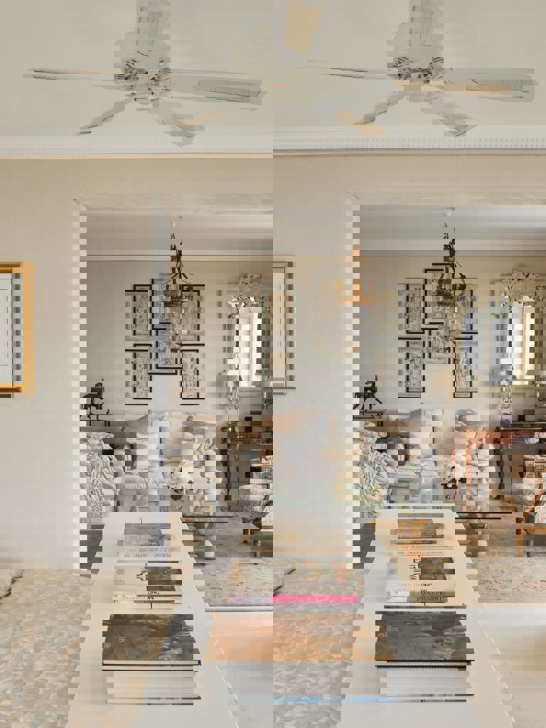 View of the Governors Suite bed and sitting area View of the Governors Suite bed and sitting area