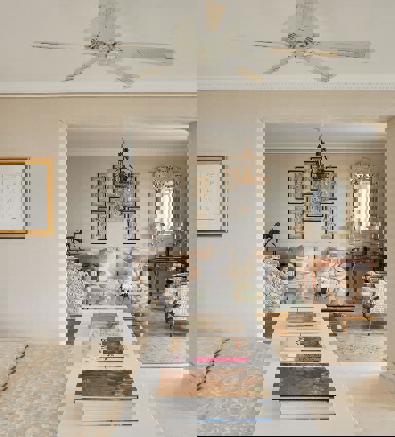 View of the Governors Suite bed and sitting area View of the Governors Suite bed and sitting area