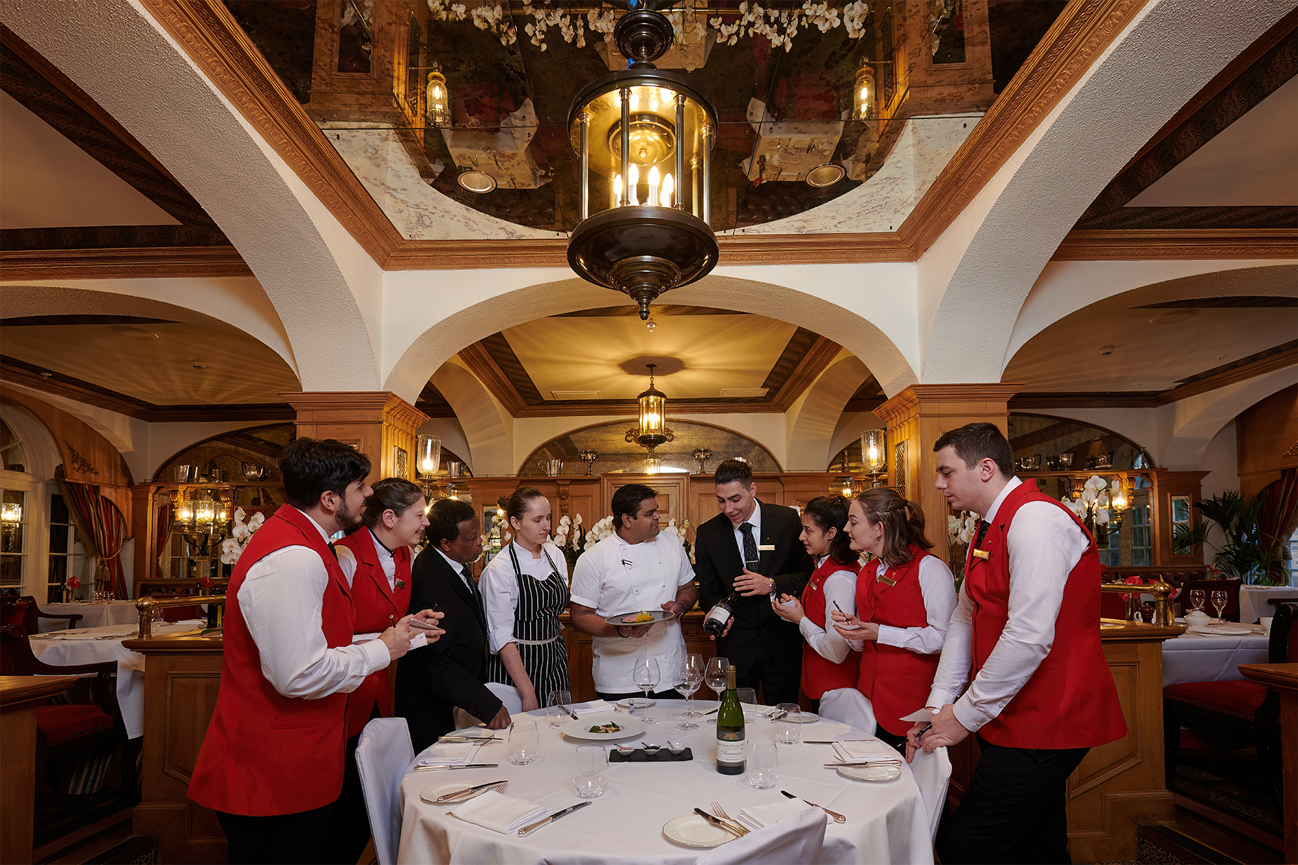Chesterfield Mayfair Butlers Group Shot