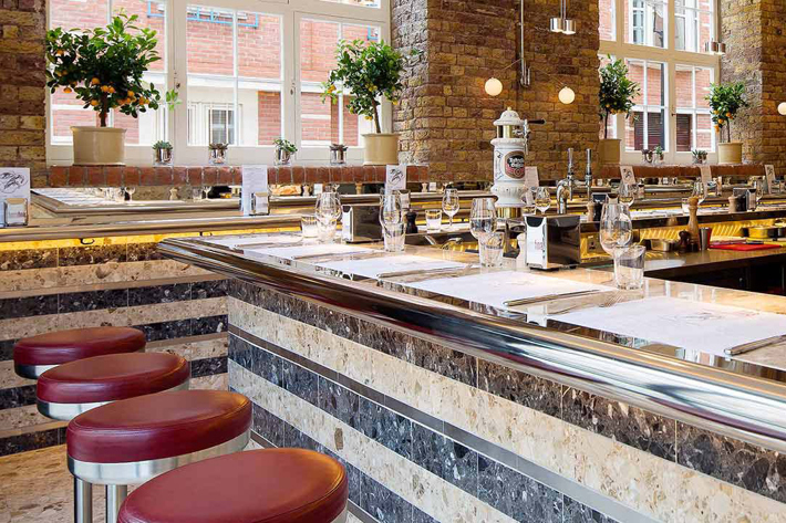 interior of Barrafina