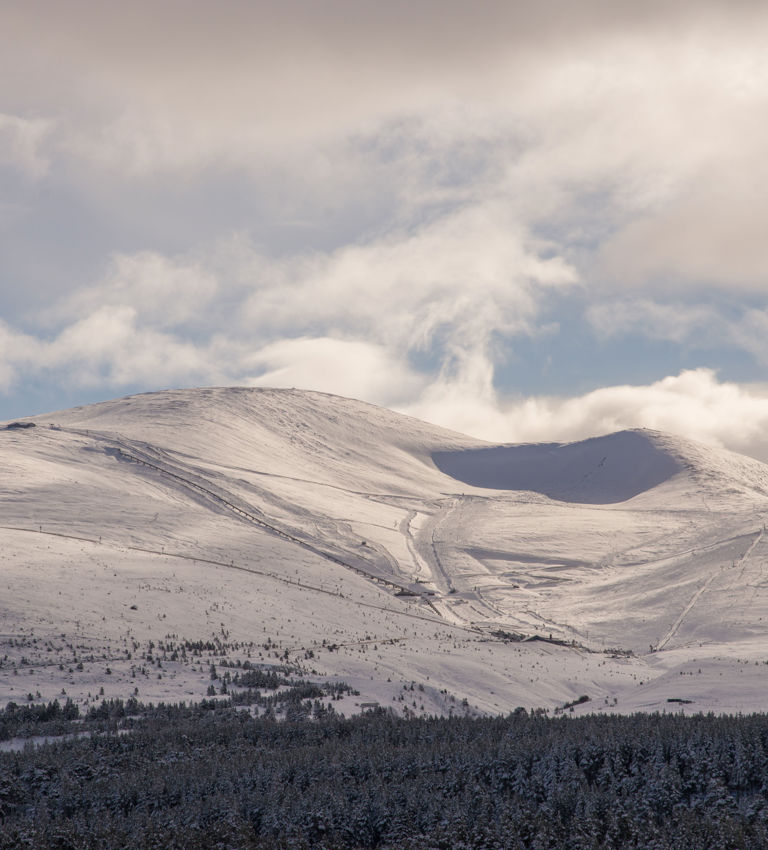 Cairngorm Mountain Ski Area. Scotland Cairngorm Mountain Ski Area. Scotland