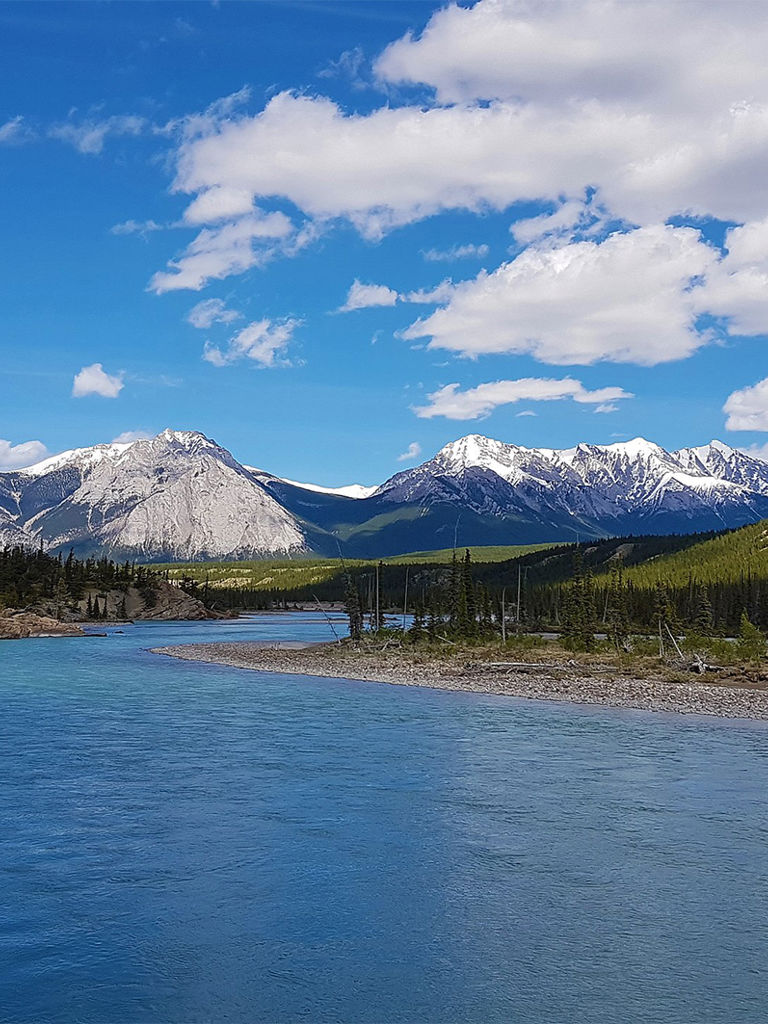 Saskatchewan River Rockies Saskatchewan River Rockies
