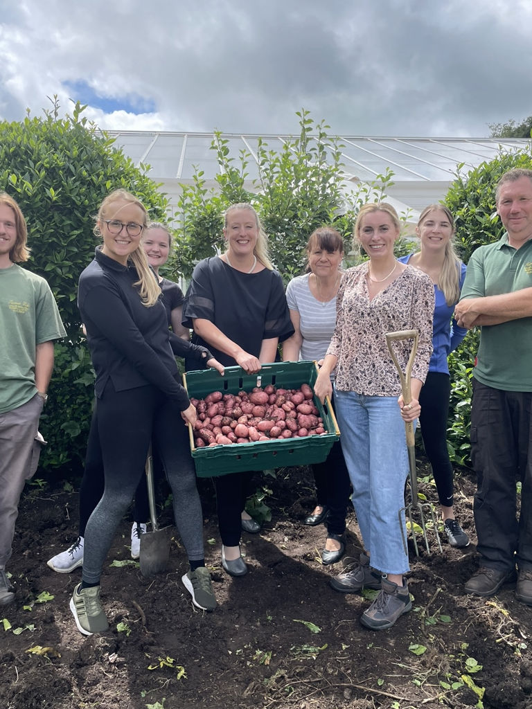 Green team at Summer Lodge Green team at Summer Lodge