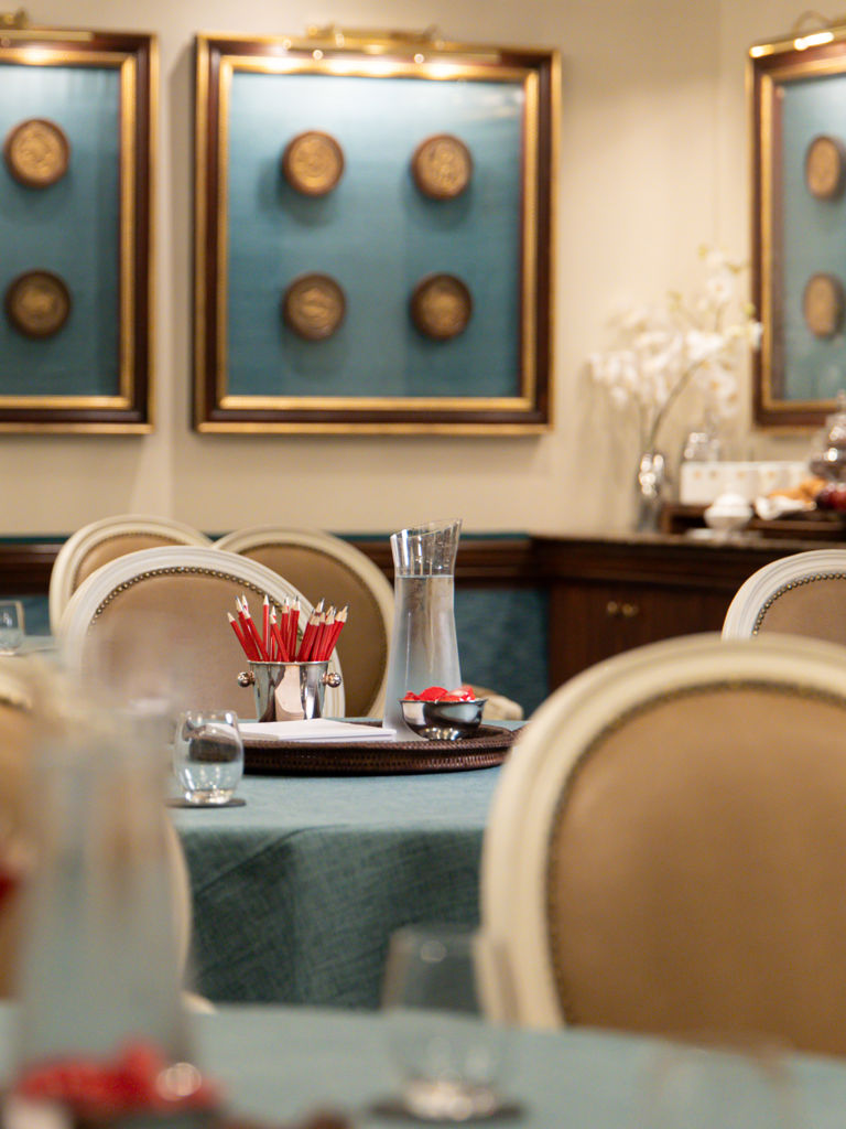 Conference set up in the Van Dyke Suite at The Rubens Hotel, London Conference set up in the Van Dyke Suite at The Rubens Hotel, London