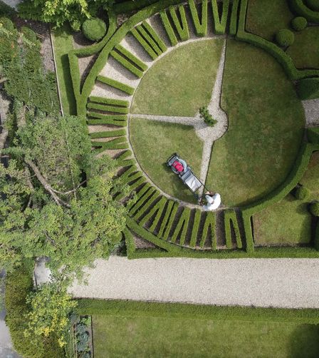Summer Lodge Aerial Garden View Summer Lodge Aerial Garden View