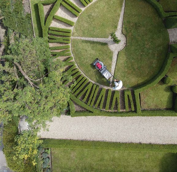Summer Lodge Aerial Garden View Summer Lodge Aerial Garden View