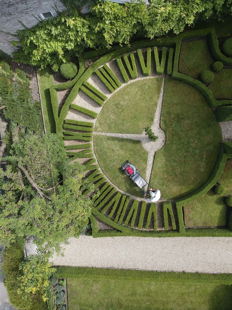 Summer Lodge Aerial Garden View Summer Lodge Aerial Garden View