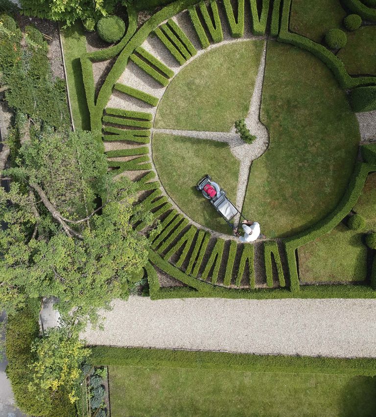 Summer Lodge Aerial Garden View Summer Lodge Aerial Garden View