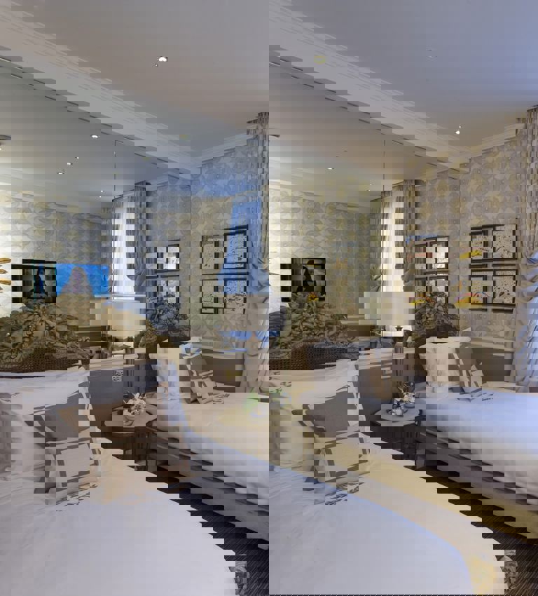 Beds in The Rubens Superior Twin Room Beds in The Rubens Superior Twin Room