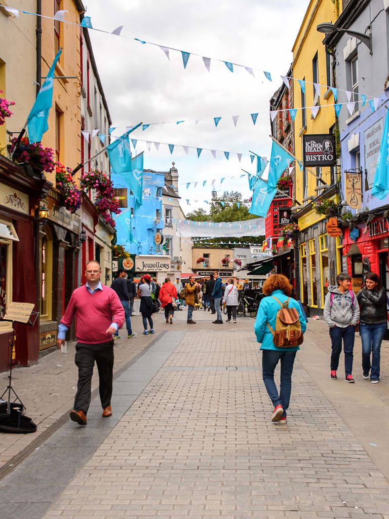 Touristic area in Galway, Ireland. Galway will be European Capital of Culture Touristic area in Galway, Ireland. Galway will be European Capital of Culture