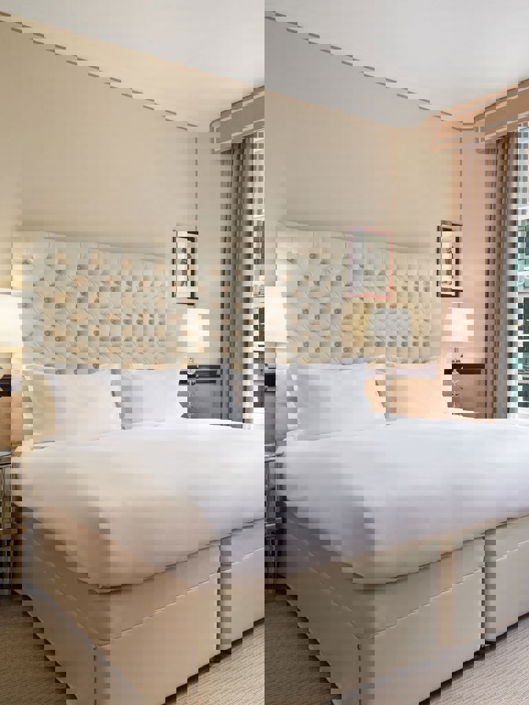 Bed in The Rubens Superior King Twin Room Bed in The Rubens Superior King Twin Room