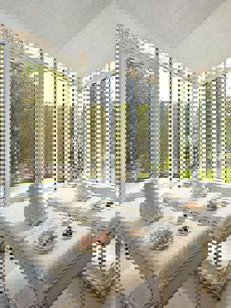 Treatment room at the Spa Treatment room at the Spa