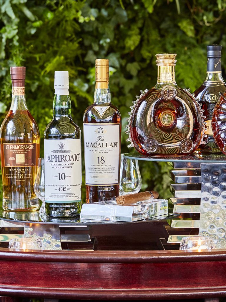 Whisky Trolley At The Montague Whisky Trolley At The Montague