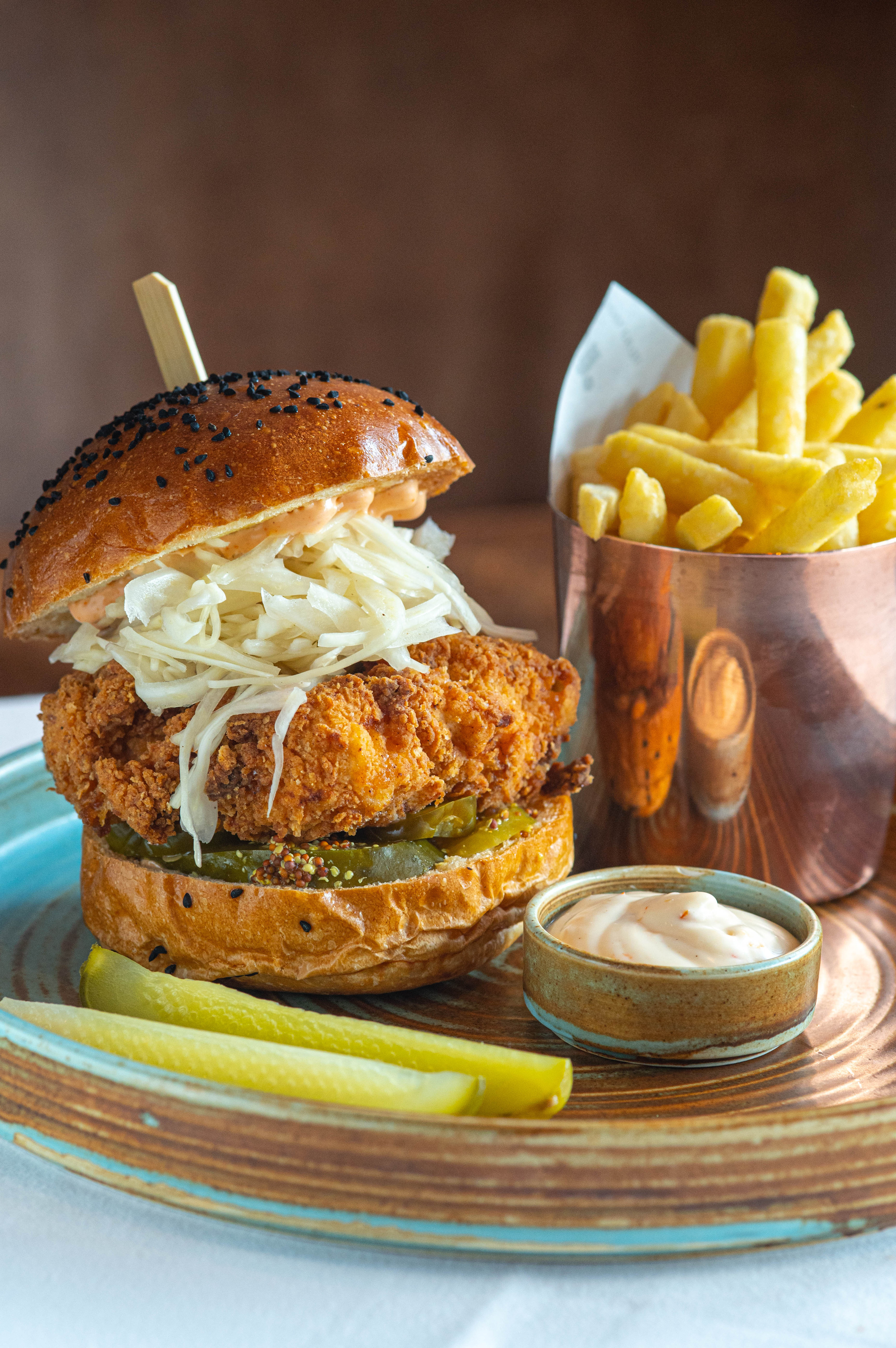 Son Of A Gun Chicken Burger