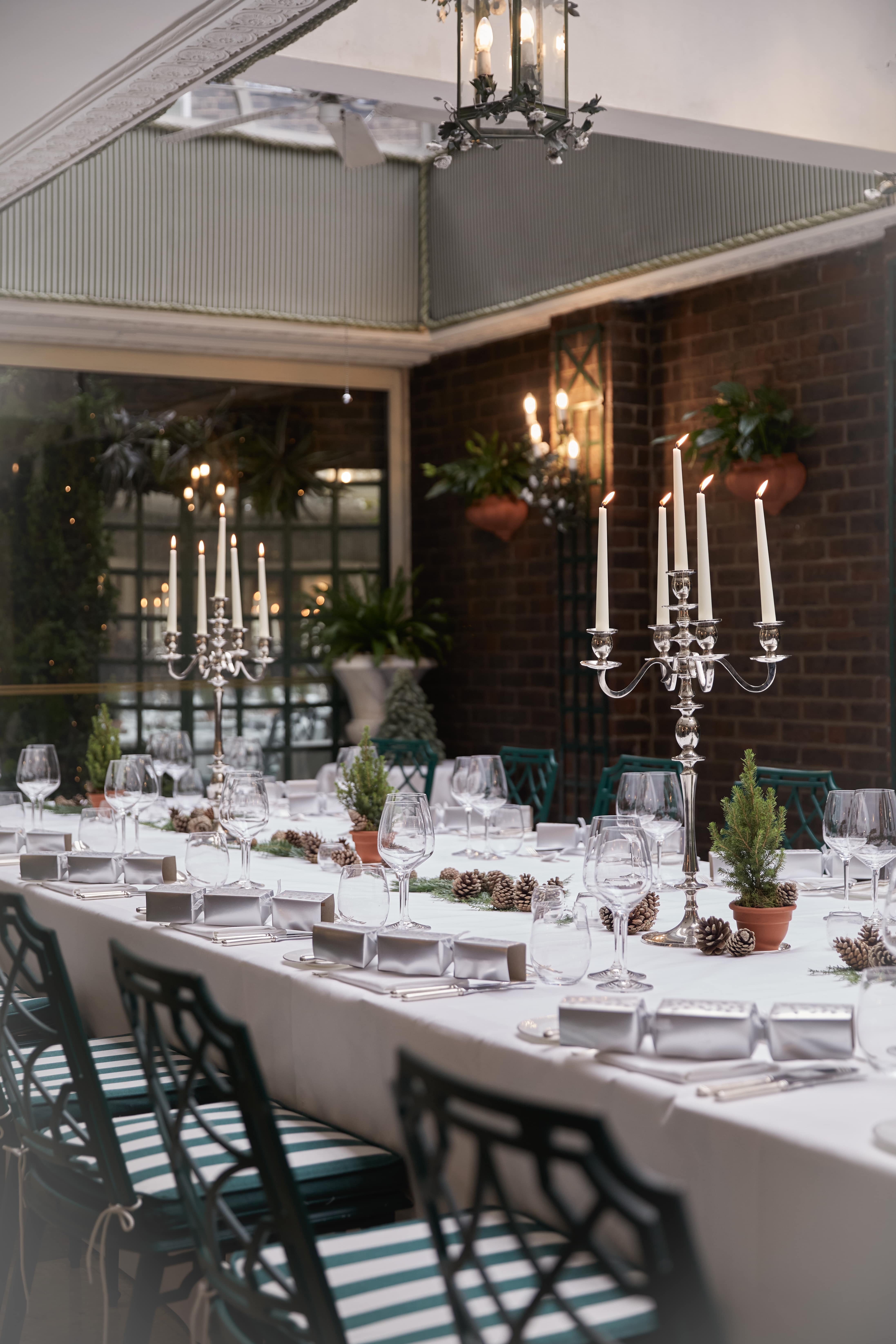 Chesterfield Mayfair Christmas Private Dining The Conservatory 3 