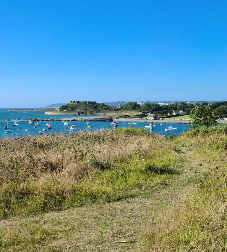 Bordeaux Harbour And Vale Castle Guernsey Bordeaux Harbour And Vale Castle Guernsey