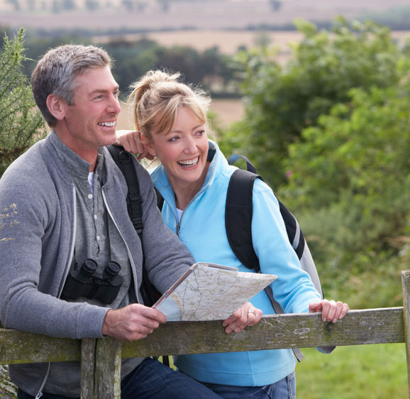 Mature Couple On Country Walk Mature Couple On Country Walk