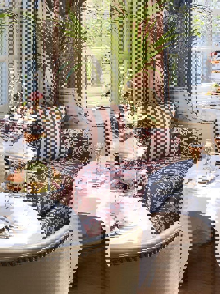 Safari afternoon tea in the small conservatory, The Montague Safari afternoon tea in the small conservatory, The Montague