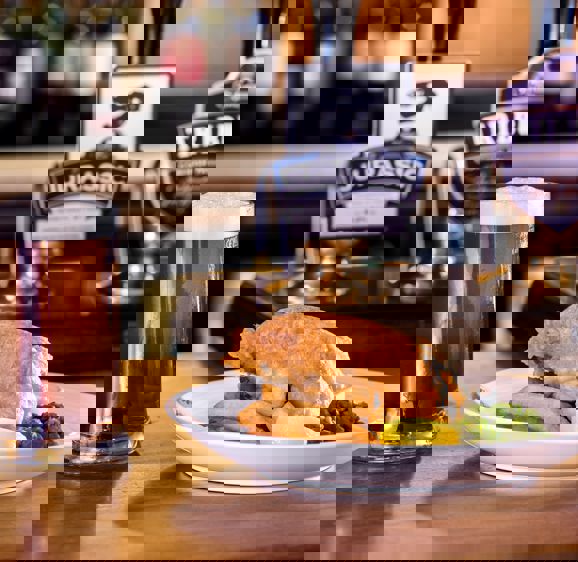 Fish Chips with beer Fish Chips with beer