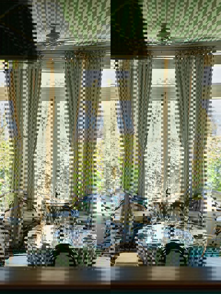 View out over the Brasserie Restaurant View out over the Brasserie Restaurant