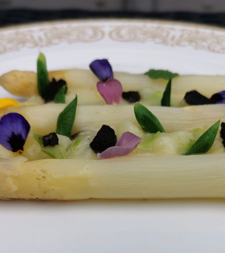 White asparagus White asparagus