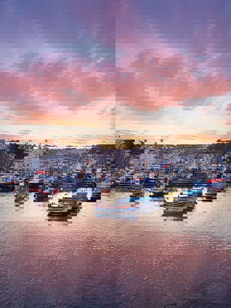 St. Peters Port Sunset St. Peters Port Sunset