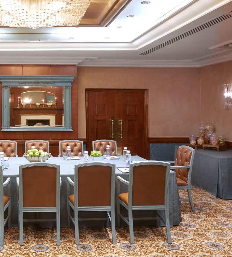 dinning set up in The Rubens Suite dinning set up in The Rubens Suite