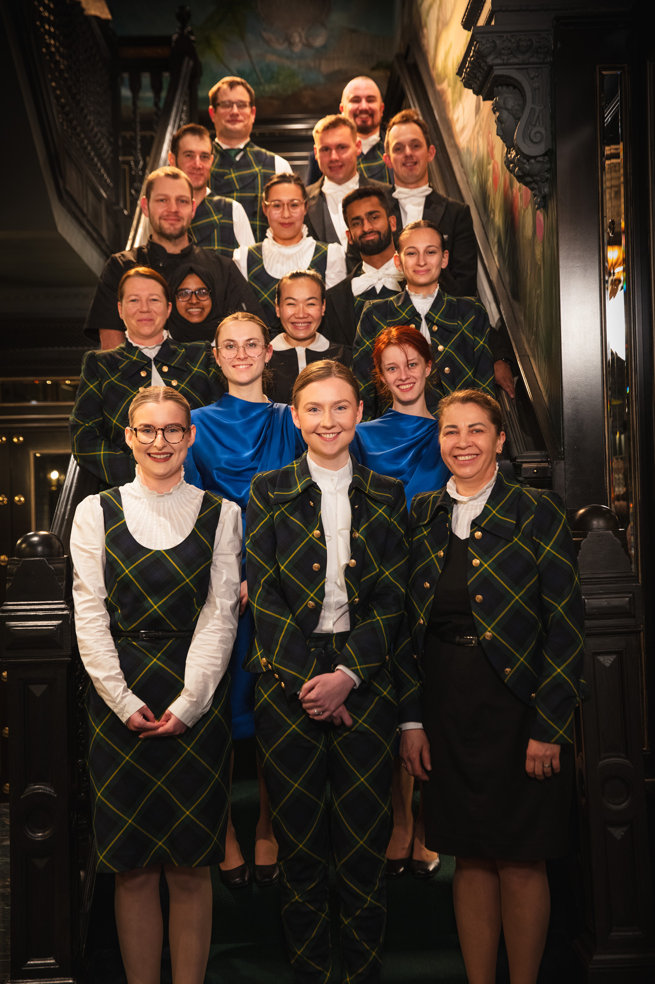 100 Princes Street Team Stair Shot