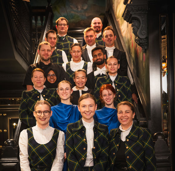 100 Princes Street Team Stair Shot 100 Princes Street Team Stair Shot