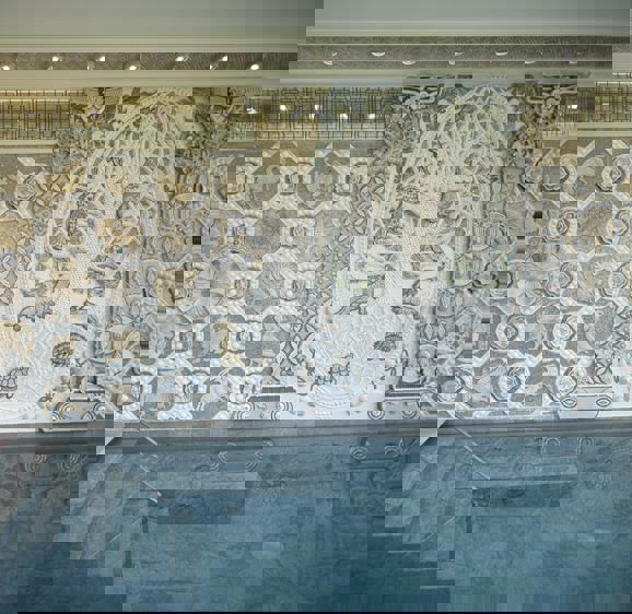 Close up image of the Spa's beautiful interior Close up image of the Spa's beautiful interior