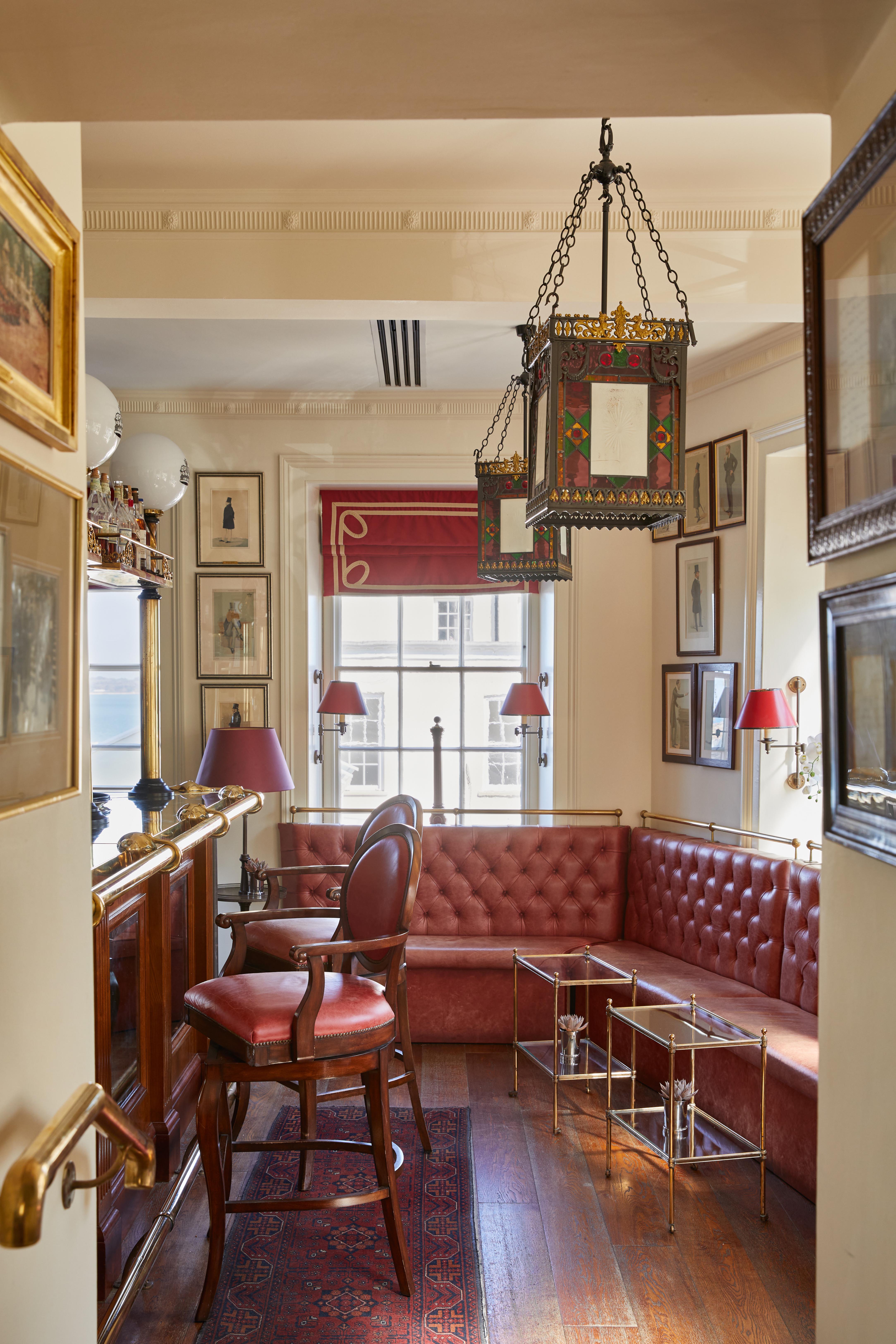 View of bar at The Old Government House