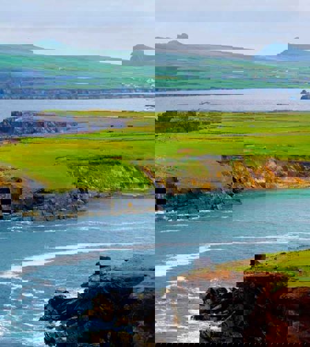 View of the Dingle peninsula View of the Dingle peninsula