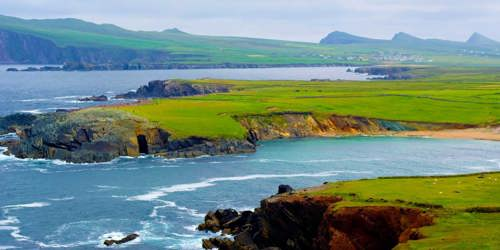 View of the Dingle peninsula
