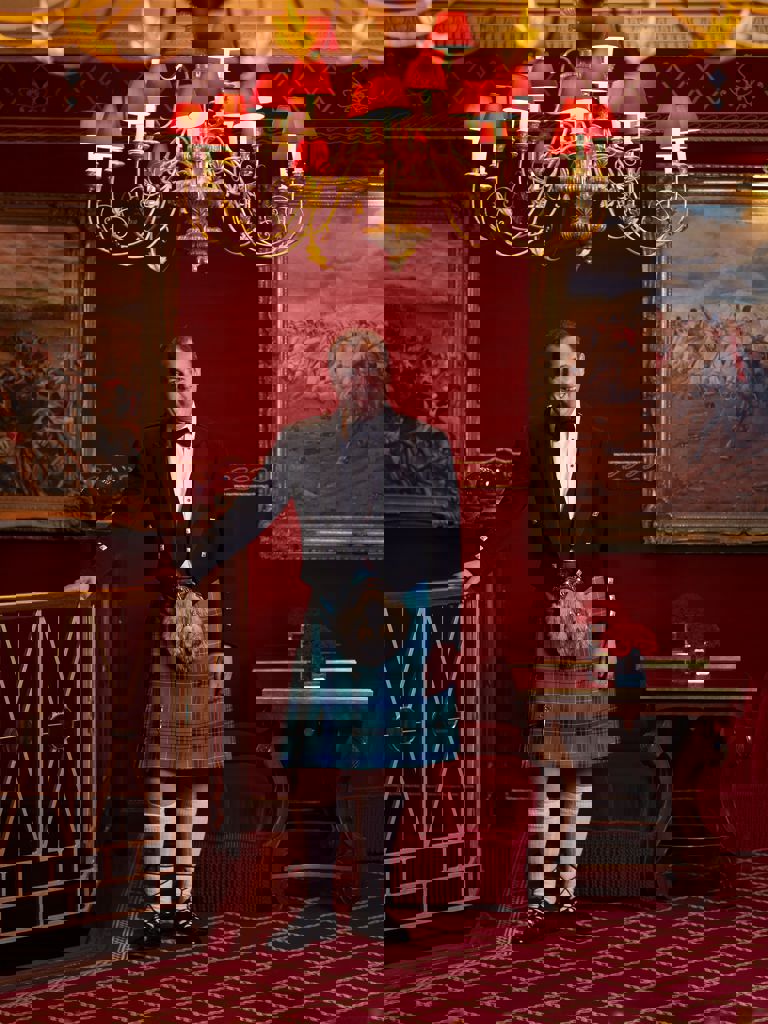 The Rubens General Manager Malcolm Hendry In Scottish Attire The Rubens General Manager Malcolm Hendry In Scottish Attire