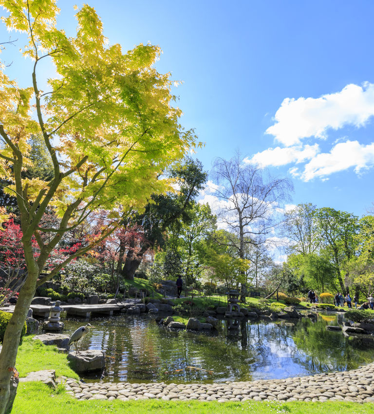 Beautiful landscape around Holland Park, London, United Kingdom Beautiful landscape around Holland Park, London, United Kingdom