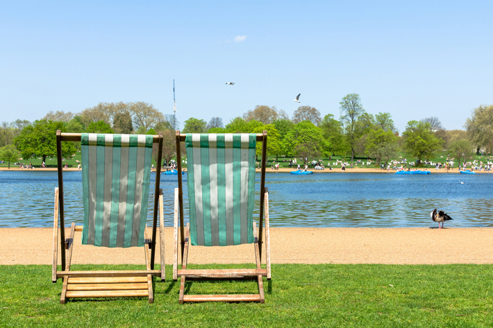 Chairs overlooking Serpentine