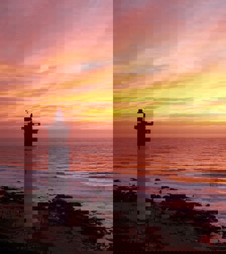 Sunset view at The Oyster Box Sunset view at The Oyster Box