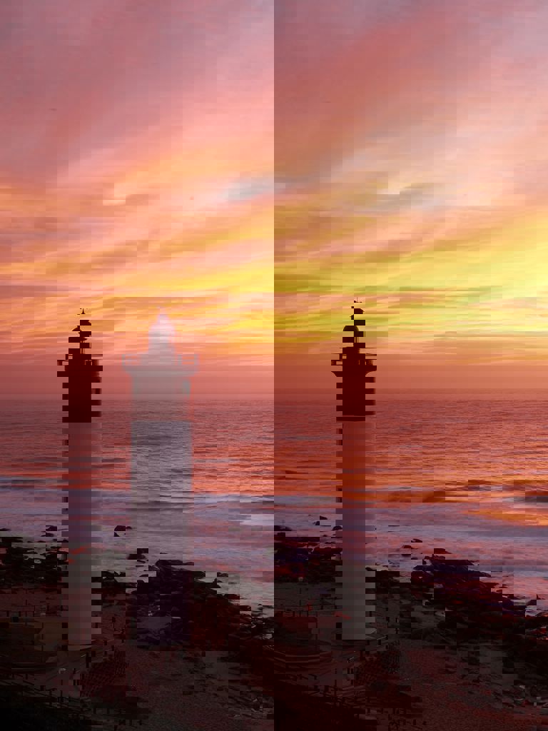 Sunset view at The Oyster Box Sunset view at The Oyster Box