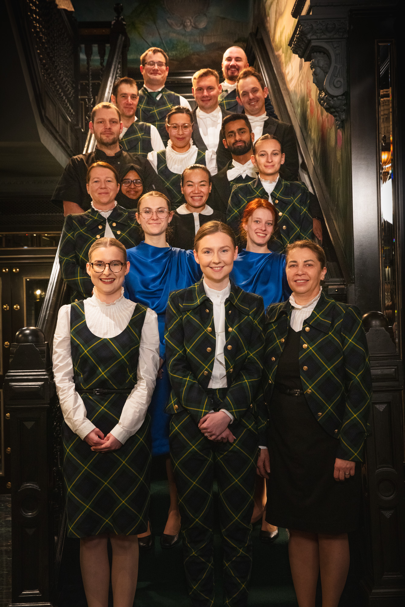 100 Princes Street Team Stair Shot