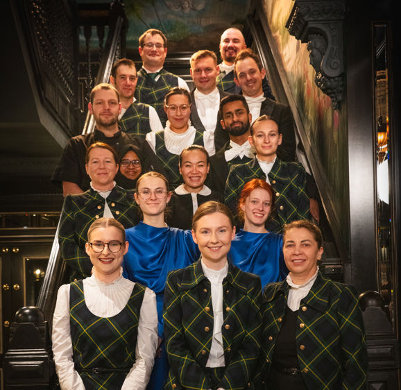 100 Princes Street Team Stair Shot 100 Princes Street Team Stair Shot