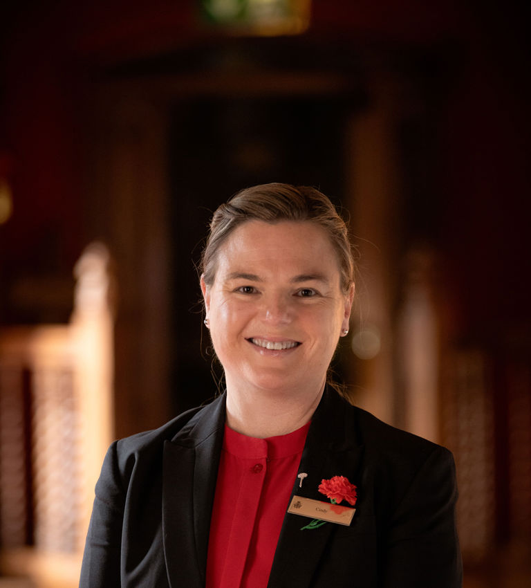 Cindy Mullarkey at Ashford Castle Cindy Mullarkey at Ashford Castle