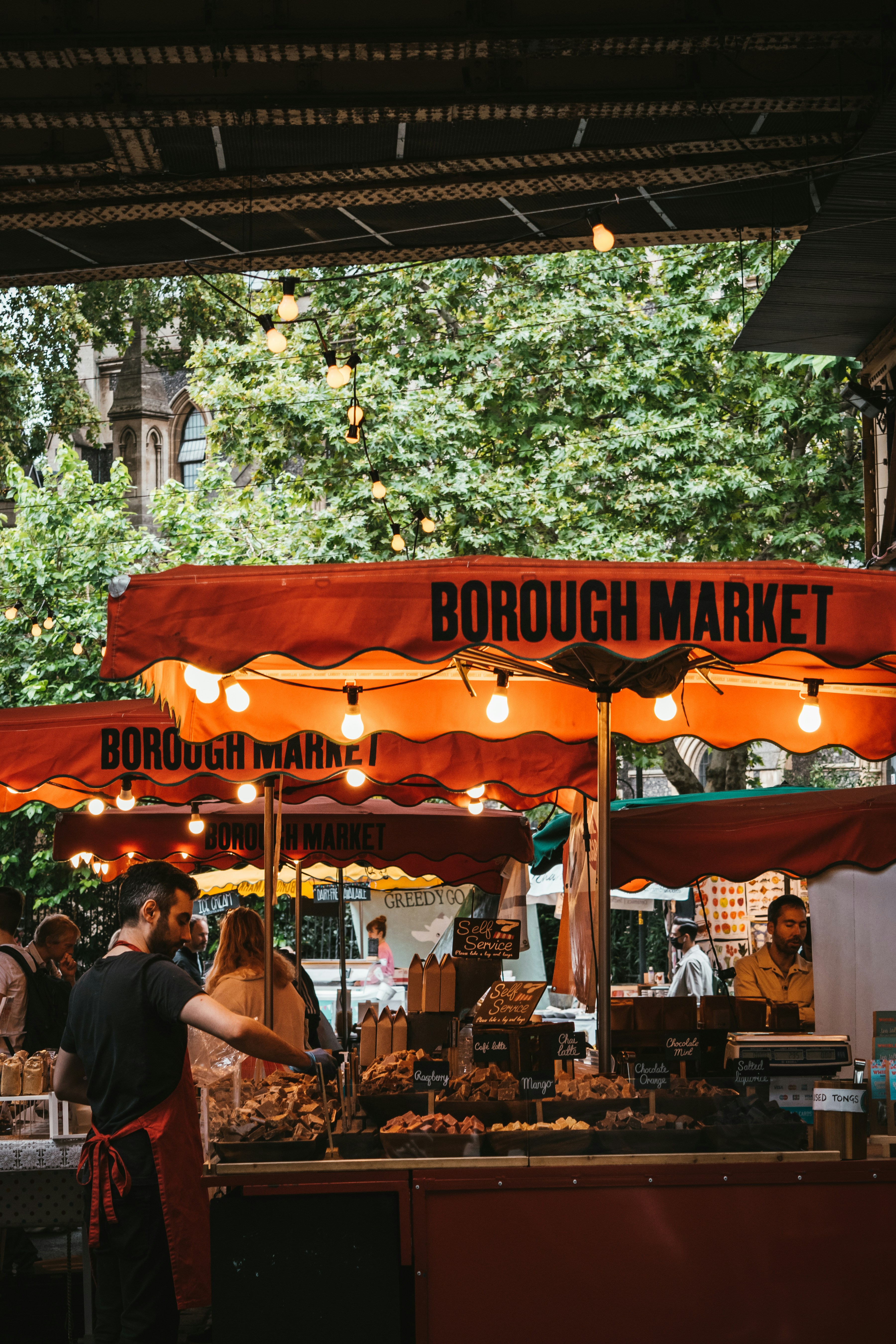 Borough Market stalls