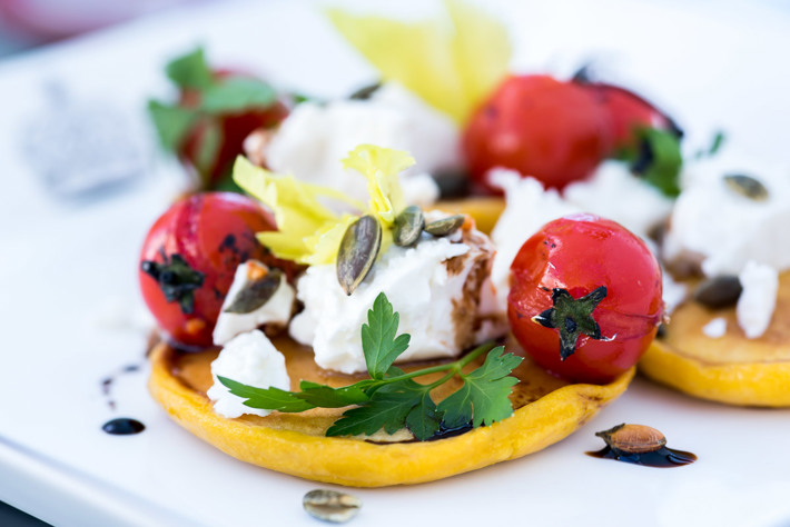 Butternut squash pancakes