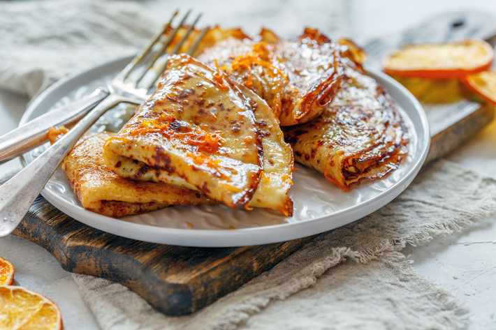 Crepe suzette