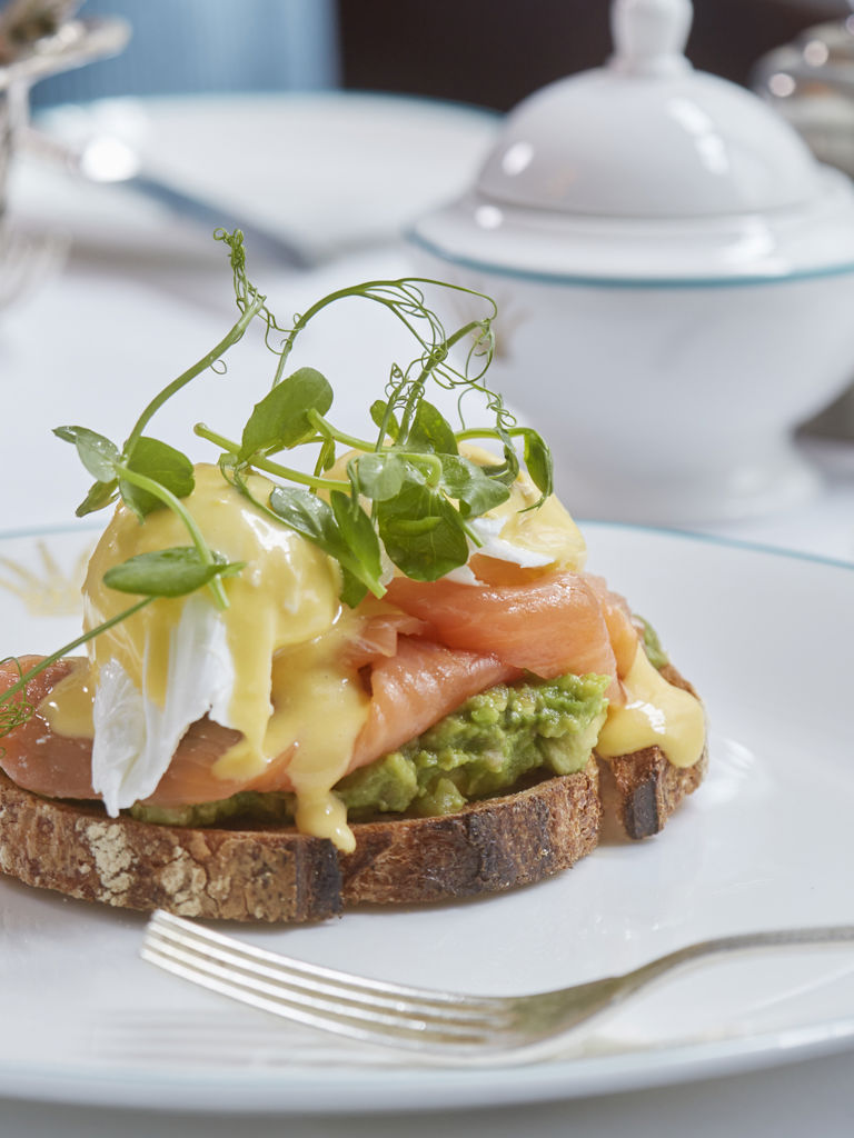 Salmon and eggs for breakast Salmon and eggs for breakast